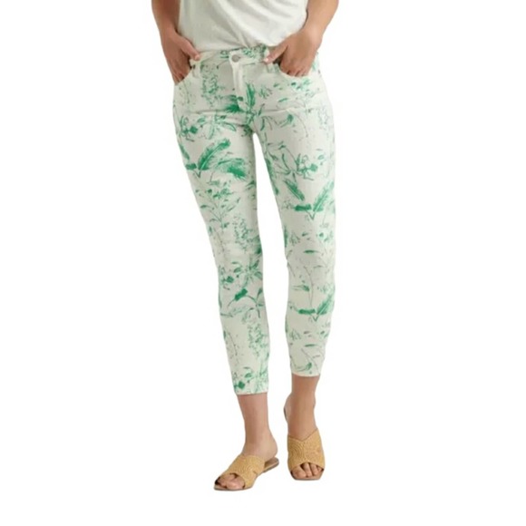 Lucky Brand Denim - Lucky Brand Low Rise Lolita Crop Floral Jeans -NWT